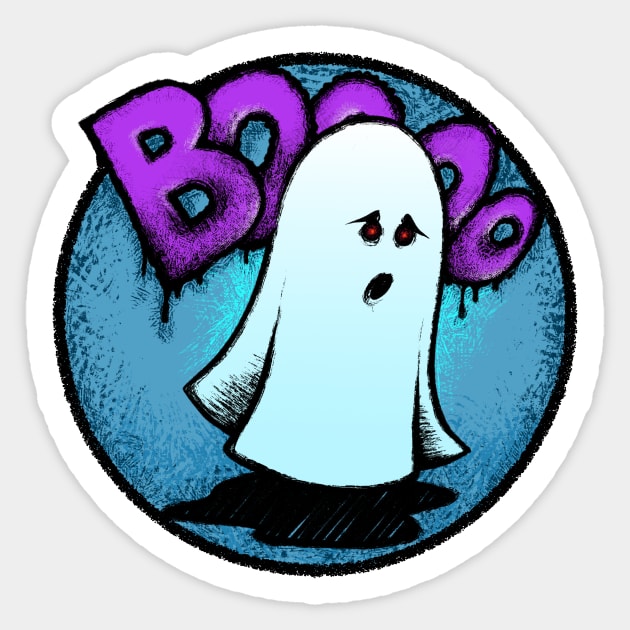 Boooo Sticker by Rosado